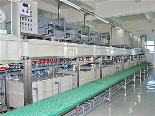 Electroplating Equipment Enhances Production Efficiency for an Electronics Manufacturer